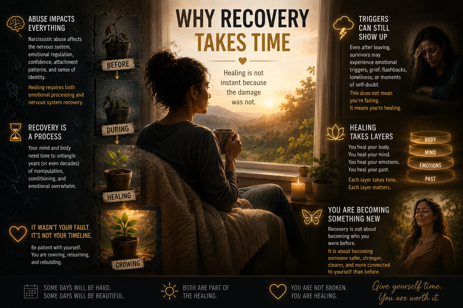 Healing and recovery after narcissistic abuse