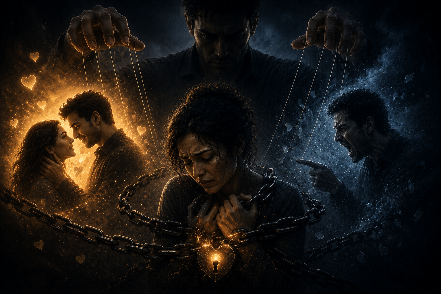 Trauma bond in narcissistic abuse